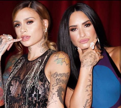 Demi Lovato And Kehlani Shock Fans As They Make Out And Grind On Stage Nigerian Entertainment