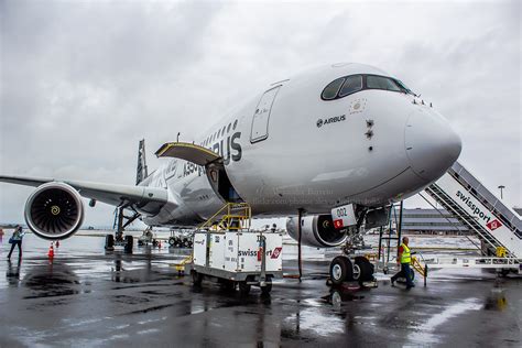 The a359 is a member of the a350 family of aircraft. Airbus Industrie - A350-900 - F-WWCF | First visit in ...