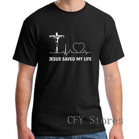 2019 New Design Mens Christian T Shirt Men Savior God Religion Prayer