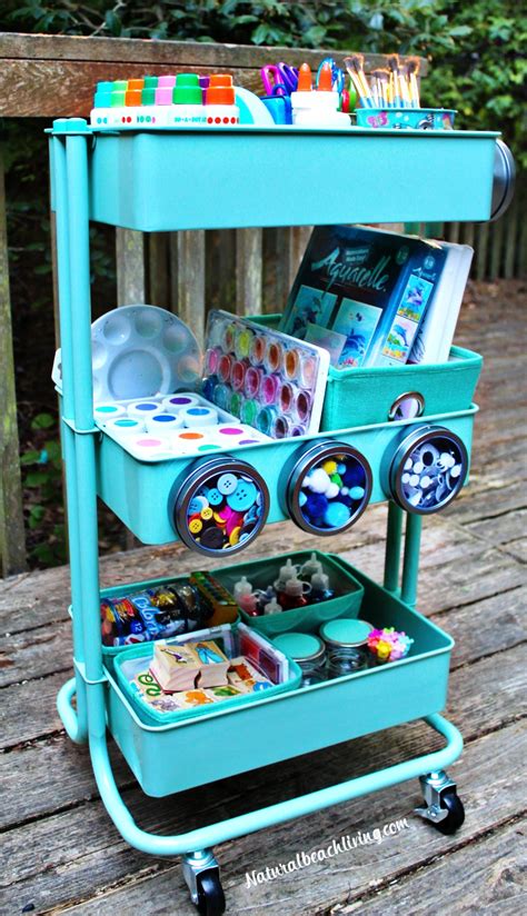 Be it your profession or a hobby, art & craft nook helps shape your ideas and creatives, bringing you the choicest range of premium products from the best brands gathered from across the globe. How to Set Up a Kids Arts Crafts Cart - Natural Beach Living