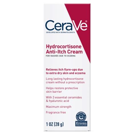 Cerave Hydrocortisone Anti Itch Cream 1 Ct Ralphs