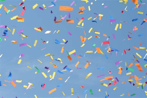 Confetti Confetti In The Blue Sky Adoseofshipboy Flickr