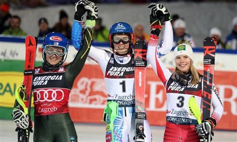 Die piste in zagreb war in keinem guten zustand, wurde schlechter mit jeder fahrerin. FIS Ski World Cup Women's Slalom race held in Zagreb ...