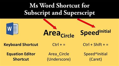 How To Add Subscript And Superscript In Ms Word In Three Different Ways