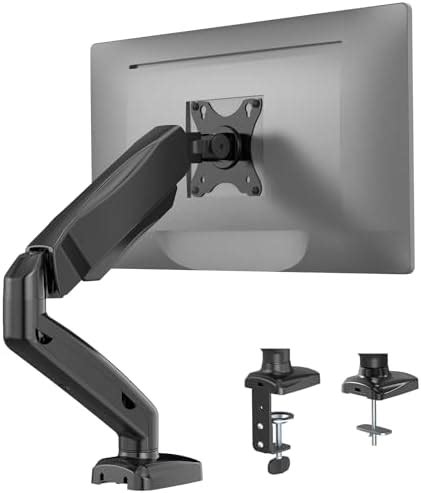 WALI Soporte para Monitor Brazo Monitor Único de hasta 32 Pulgadas y 9