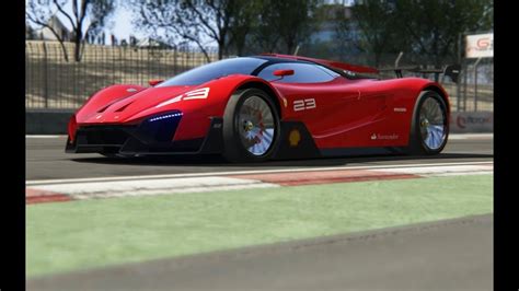 Ferrari Xezri Concept Competizione At Dubai Autodrome Youtube