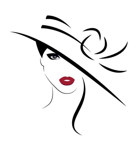 Vintage kentucky derby hat hand drawn vector illustration. Royalty Free Fancy Hats For Ladies Clip Art Clip Art ...