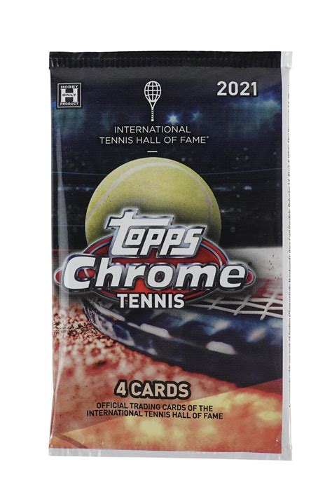 2021 Topps Chrome Tennis Hobby Lite Pack Da Card World