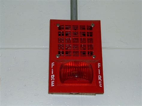 Mild Steel Red Light Blinking Fire Alarm For Hotelshospital At Rs 700