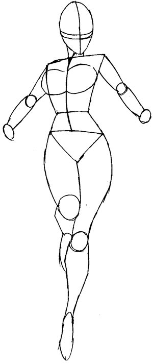 How you use basic shapes to form the body and how the body proportions work together to create a complete character. Pin on #Art