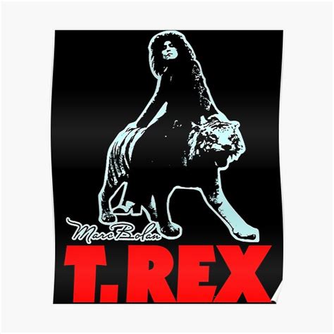 Great Model T Rex Band Poster For Sale By Eanysal420 Redbubble