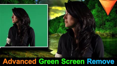 Green Screen Remove Change Video Background Telugu Chroma Key Hitfilm Express Tutorial