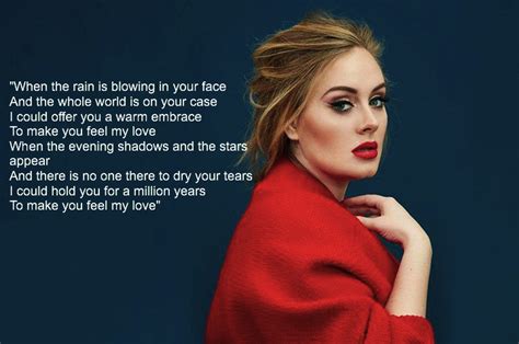 Rolling In Captions 25 Inspirational Adele Lyrics Quotes For Your