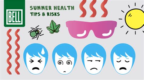 Summer Health Tips Infographic Bell Wellness Center