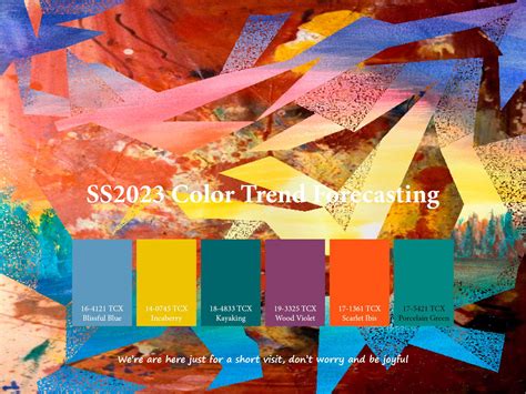 springsummer 2023 trend forecasting on behance color trends summer color trends color