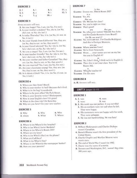 On this page you can read or download realidades 2 2a 1 workbook answer key in pdf format. Workbook Resuelto / Workbook Answer Key 1 A Time To ...