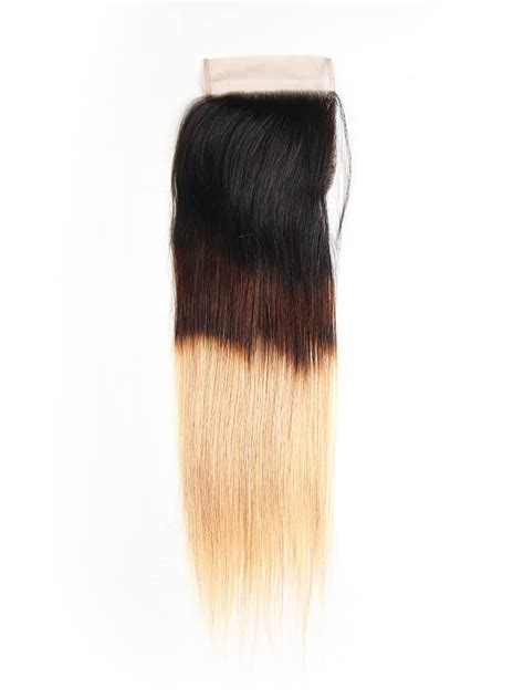 ombre hair 1b 4 27 color straight human brazilian hair wave bundles with closure uk