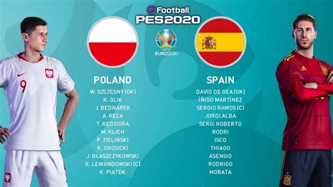 Последние твиты от uefa euro 2020 (@euro2020). PES 20 EURO 2020 Series - Poland Vs Spain - Matchday 2 ...