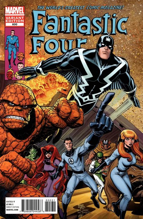 Giant Size Marvel Fantastic Four Homage Cover By Art Adams
