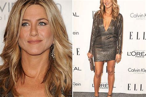 Jennifer Aniston Dares To Bare In A Revealing Dress At The Elle Women