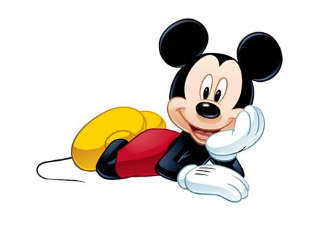 Mickey mouse black and white image png format: mickey-png-transparente