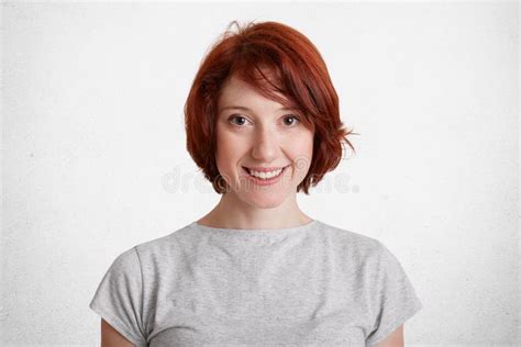 Attractive Natural Woman Face Isolated White Ba Stock Photos Free