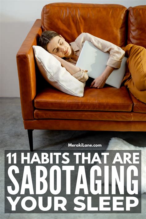 11 habits that are sabotaging your sleep and how to break them