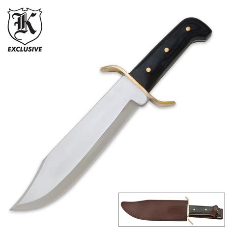 American Classic Bowie Knife And Sheath Knives And Swords At