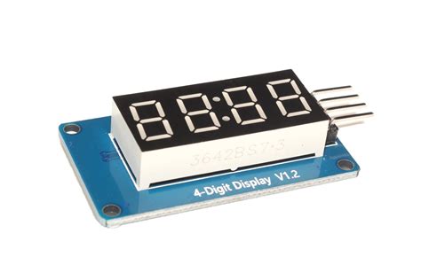 Tm1637 4 Digit 7 Segment Led Display Module Majju Pk