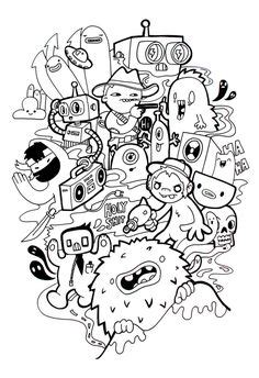 An artist known from youtube and his unique doodle style. Pin de Nor Syafiqah en Doodle Art | Pinterest | Dibujo ...