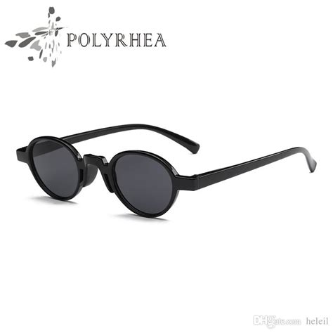 2021 Women Vintage Small Oval Sunglasses Fashion Glasses Brand Designer Uv400 With Original Box
