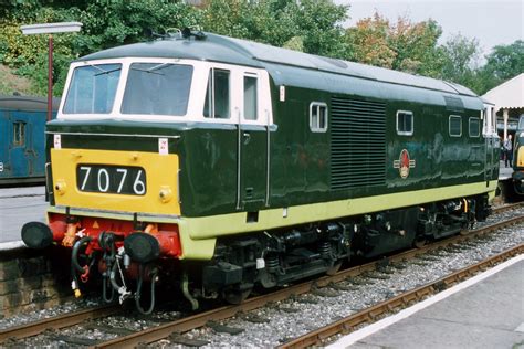 British Railways Class 35 Hymek Diesel Locomotive D7076 B Flickr