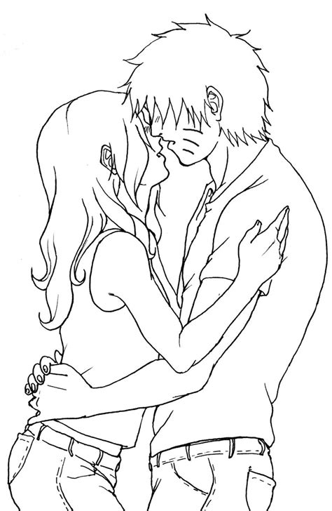 Coloring Pages Of People Kissing At GetColorings Free Printable