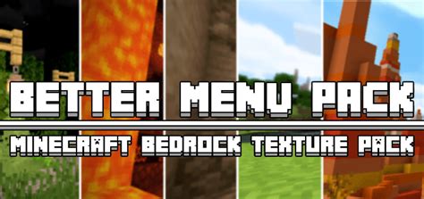 Better Menu For Minecraft Pocket Edition 114