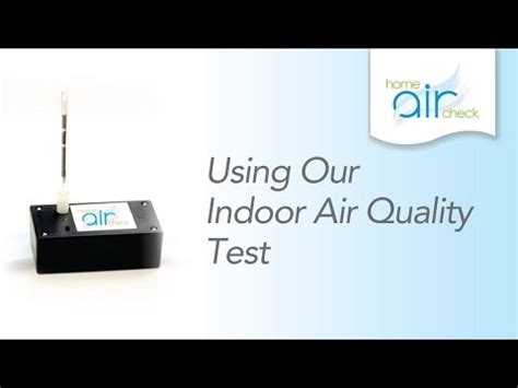 These diy tips for indoor air quality testing will tell how good or bad the air is inside your home. Using Our Indoor Air Quality Test - YouTube