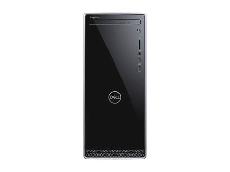 Dell Desktop Computer Inspiron 3670 I3670 3828blk Intel Core I3 8th Gen