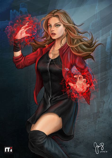 Scarlet Witch By Geneshock19 On Deviantart