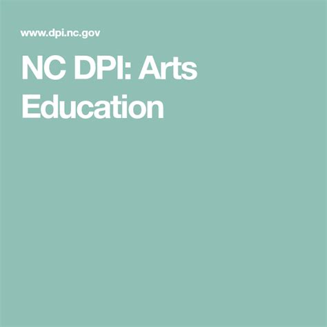 Nc Dpi Arts Education Theatre Arts Dance Art Music Art Art