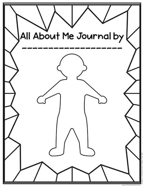All About Me Preschool Printables Printable Templates Free