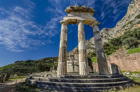 Private Delphi Tours From Athens Delphi Sightseeing Temple Of Apollo