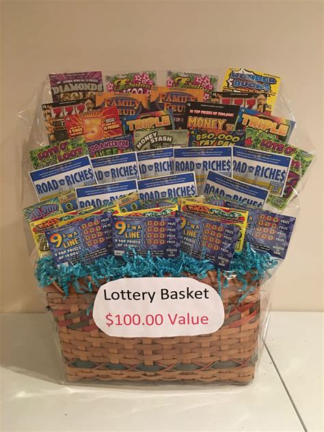 Lottery Ticket Raffle Basket Carwashverygood1