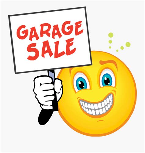 Garage Sign Images Smiley Garage Sale Free Transparent Clipart Clipartkey