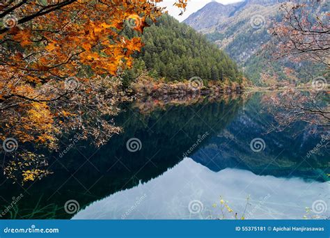 Mirror Lake Stock Image Image Of Landscape Lifestyle 55375181