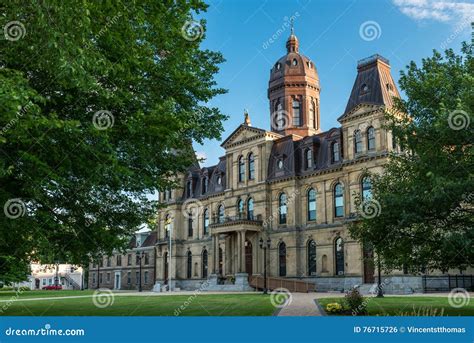 New Brunswick Legislative Building Stock Photo Image Of Historical