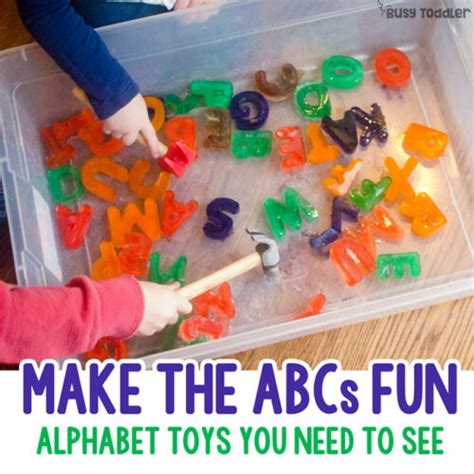 Fun Alphabet Activities For Preschoolers Busy Toddler