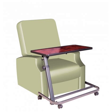 Use with a lift chair, recliner, couch table top pivots at the touch of a hand Lift chair table - Herdegen Export