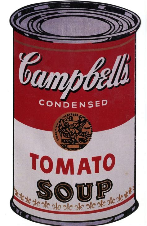 Gallery 98 Andy Warhol “campbells Soup Can” Card For An Invitation