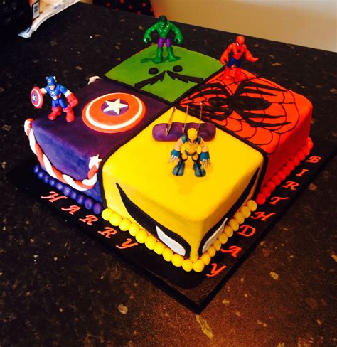Marvel Heroes Cake Design Super Hero Cake Superhero Cake Superhero Birthday Cake Marvel Cake