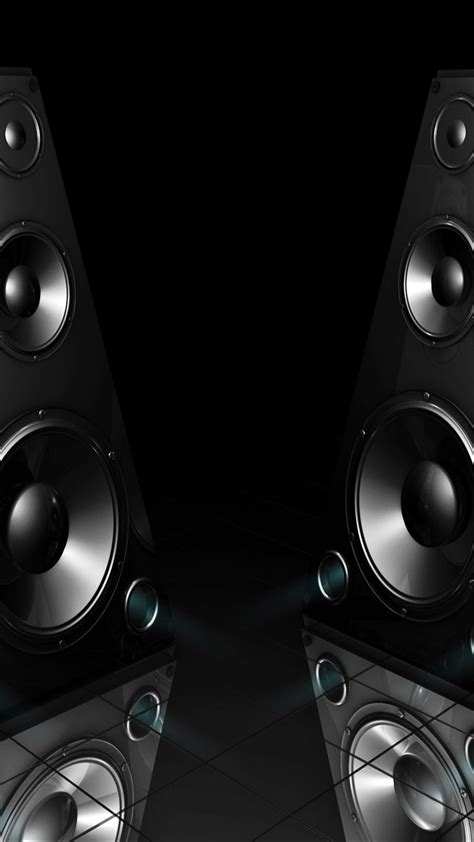 Maybe you would like to learn more about one of these? Black Speakers 3D Android Wallpaper free download