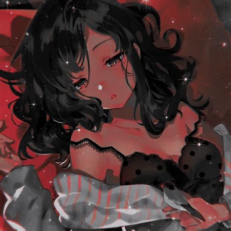 ᵃᵉˢᵗʰᵉᵗⁱᶜ Red Anime Anime Pfp Anime Art Girl